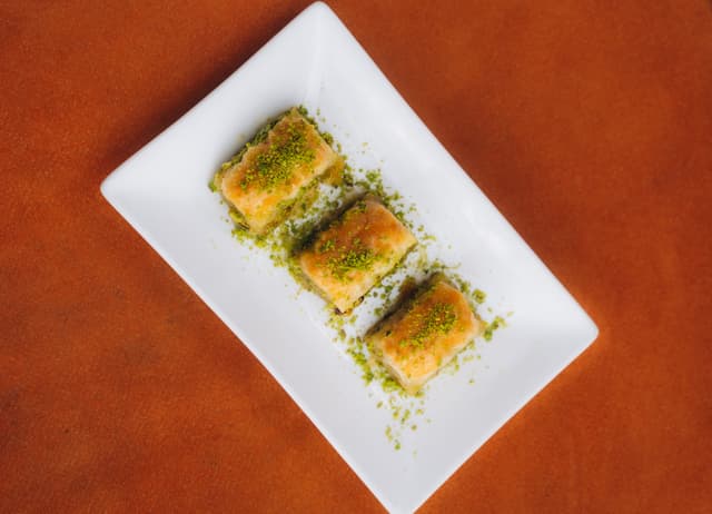 Pistachio baklava